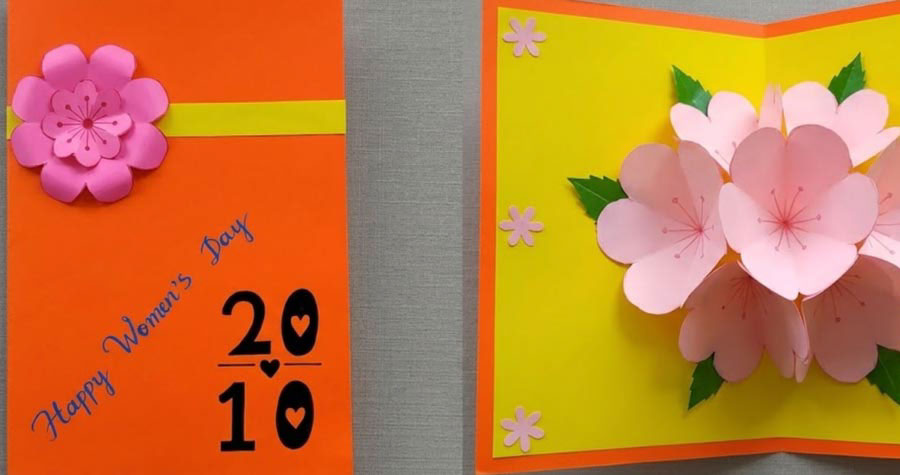 cách làm thiệp đơn giản mà đẹp tại nhà