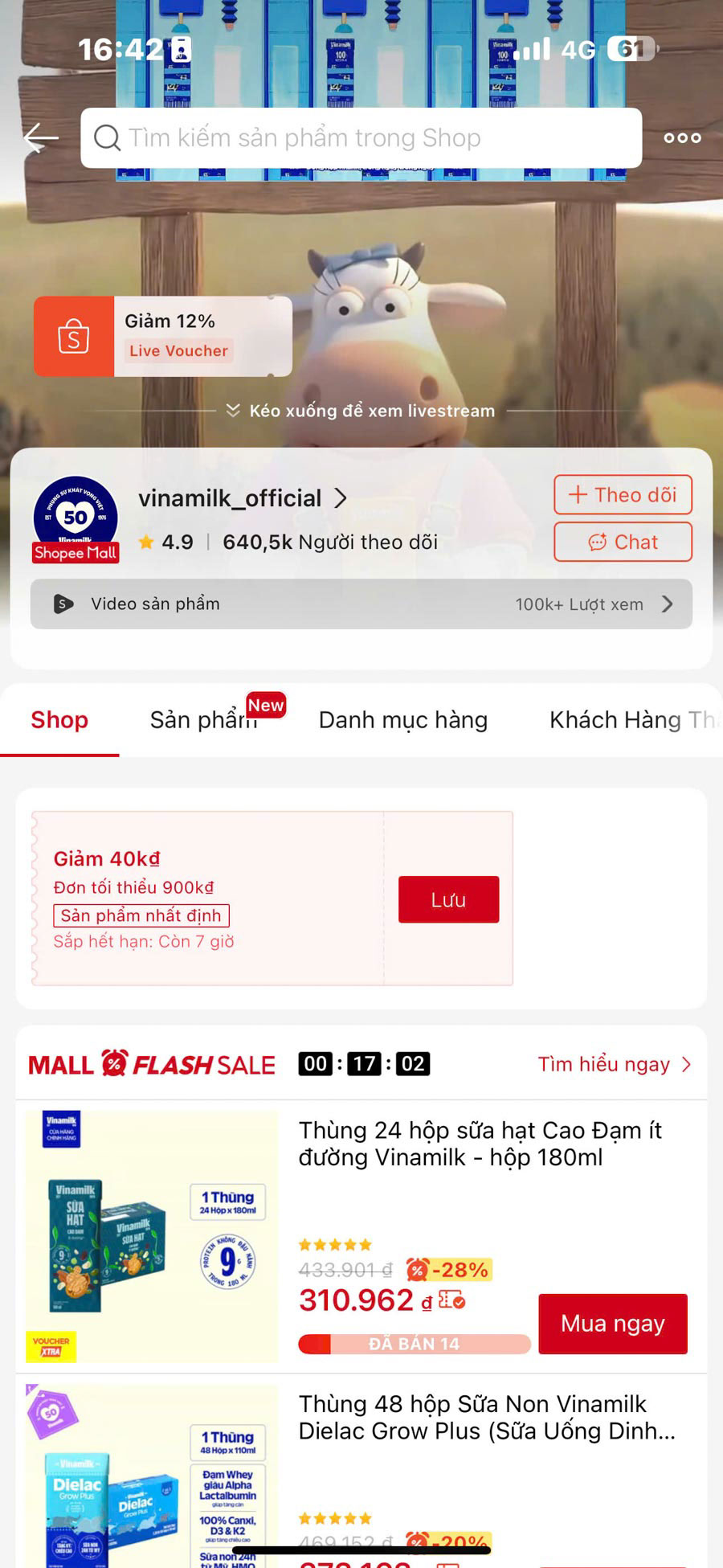 cách lấy voucher shopee