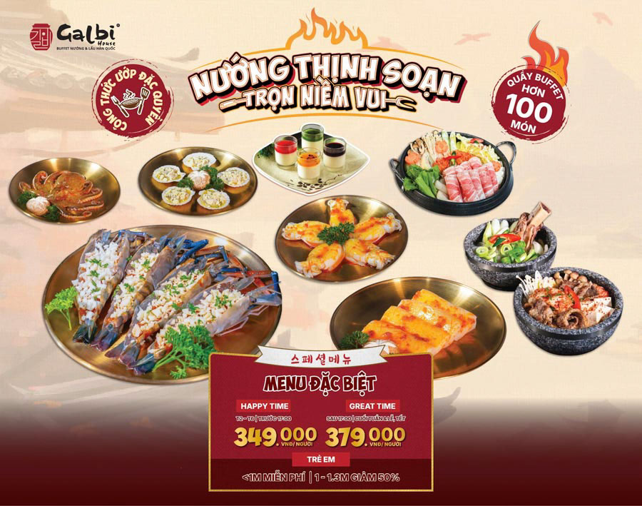 galbi house menu buffet