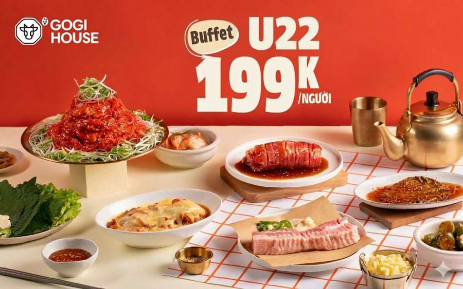 gogi house buffet menu