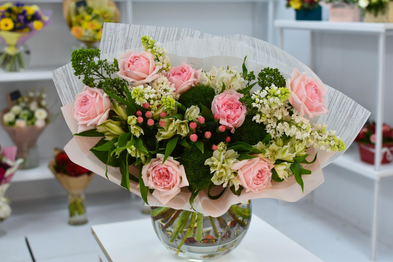 Bó bông hoa tươi