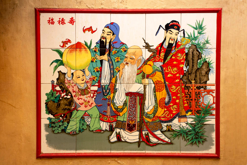 Alt: Tranh Tết treo tường làm quà Tết tặng thầy cô