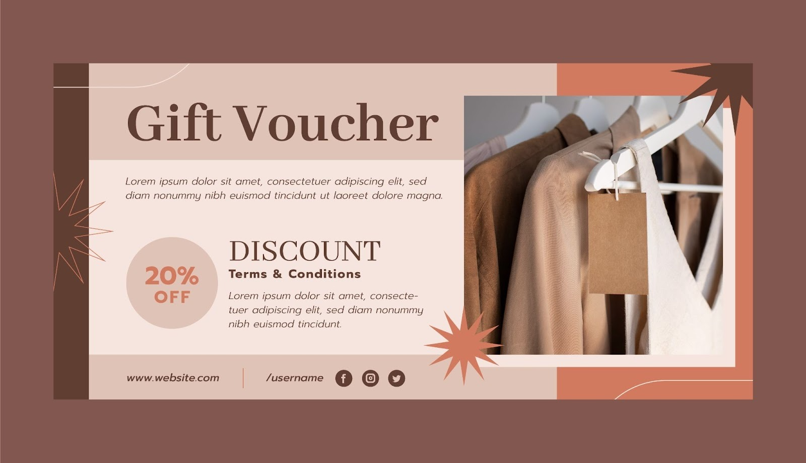 Alt: Phiếu voucher mua sắm hoặc spa dành cho sếp