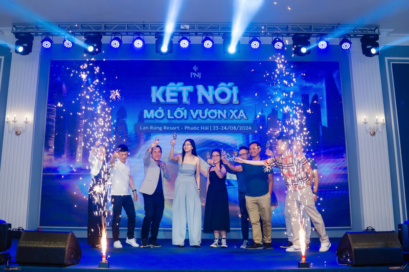 Alt: Hoạt động giao lưu trong year end party doanh nghiệp