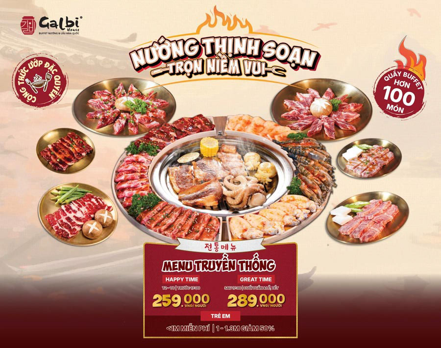 menu galbi house