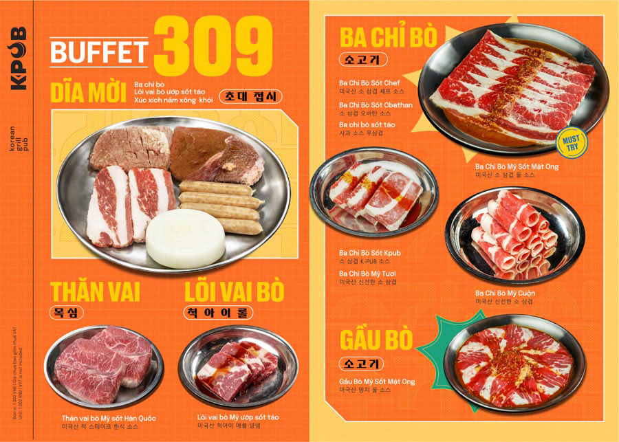 menu kpub cập nhật