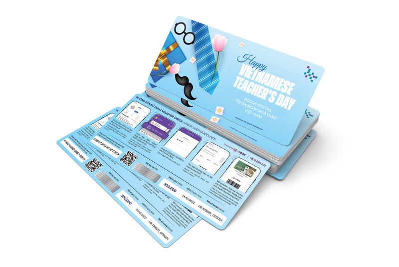 Voucher quà tặng cô giáo tiểu học ngày 20/10