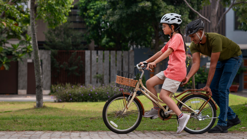 Xe đạp quà sinh nhật cho bé