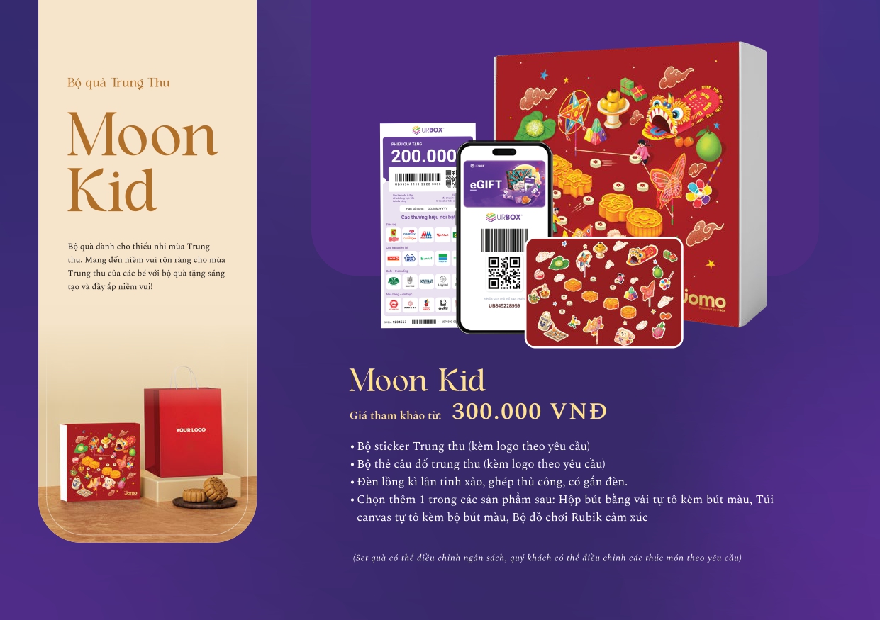 hộp quà Moon Kid