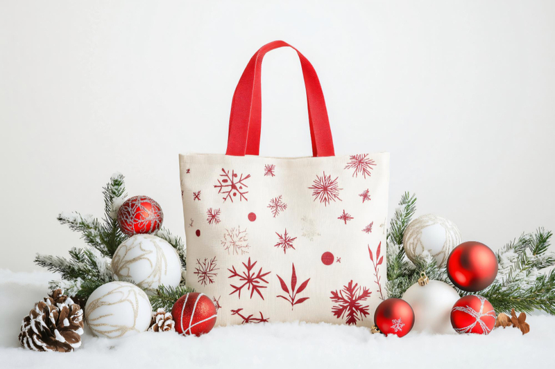 Túi thời trang họa tiết mùa Noel