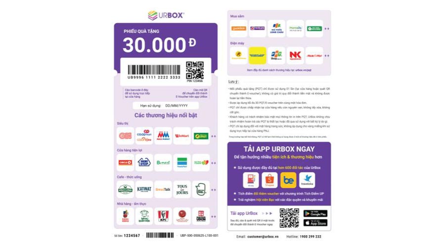 phieu mua hang 30000 vnd