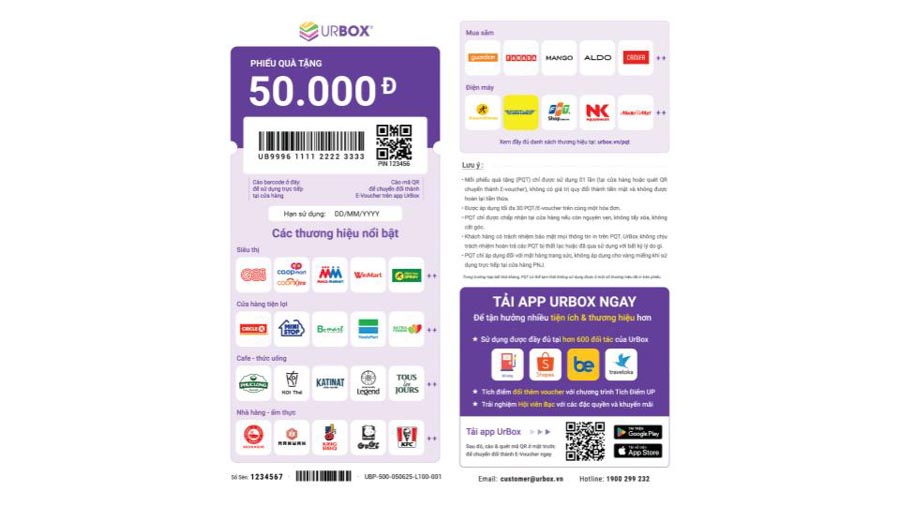 phieu mua hang 50000 vnd
