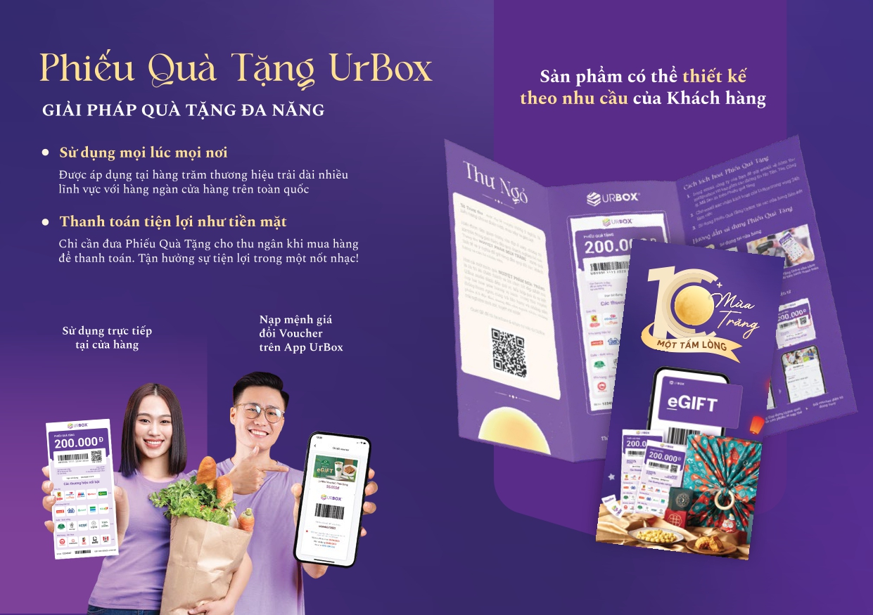 Phiếu quà tặng tùy chỉnh theo nhu cầu