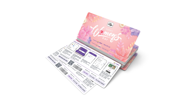 E-voucher mua sắm trực tuyến làm quà tặng 20/10 cho người yêu