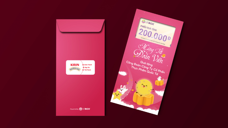 Phiếu quà tặng đa thương hiệu UrBox thích hợp làm quà lưu niệm ý nghĩa