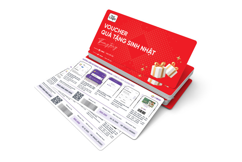 Voucher quà tặng sinh nhật sếp