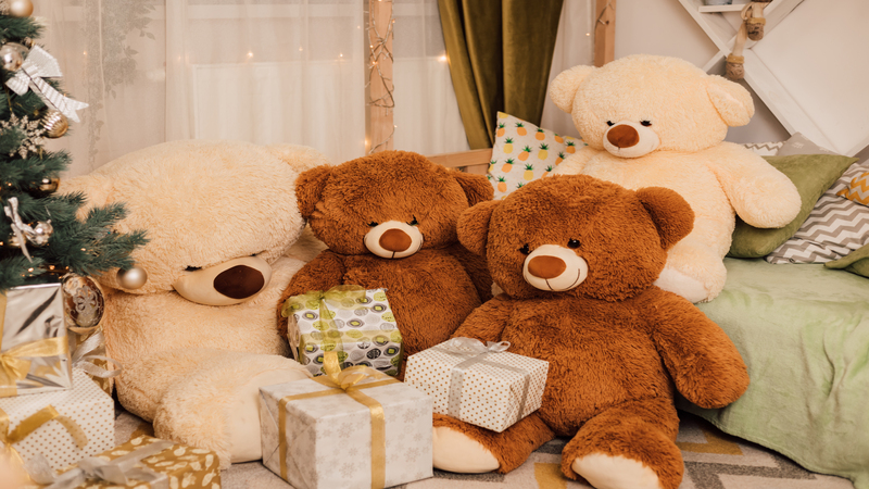 Mua gấu bông tặng bé gái