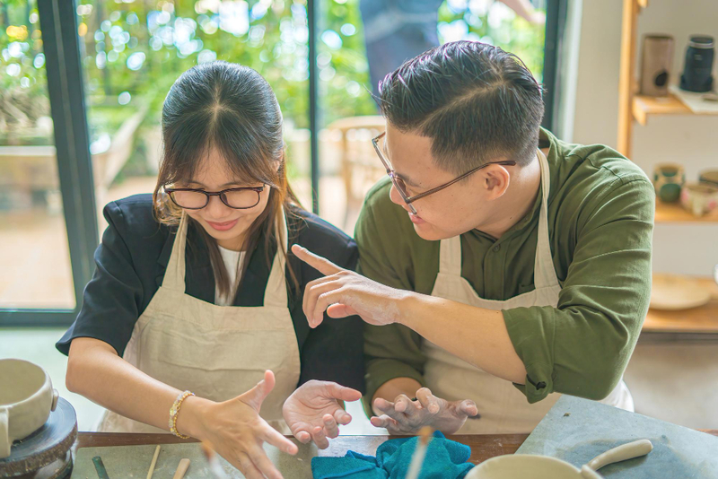 Alt: Lớp học trải nghiệm dành cho quà sinh nhật cho vợ.