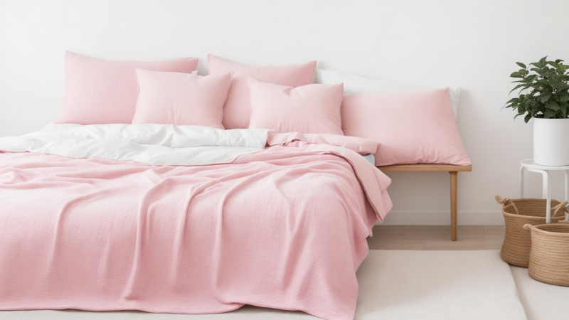 Bộ chăn gối quà tân gia dưới 500k tiện dụng