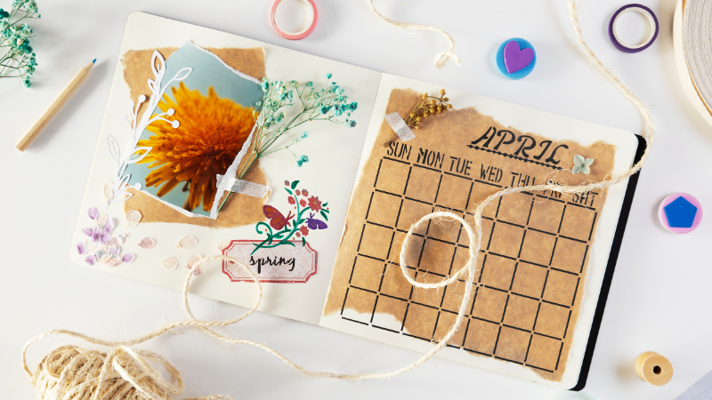 Scrapbook như món quà lưu niệm dễ thương ghi dấu những kỷ niệm đẹp