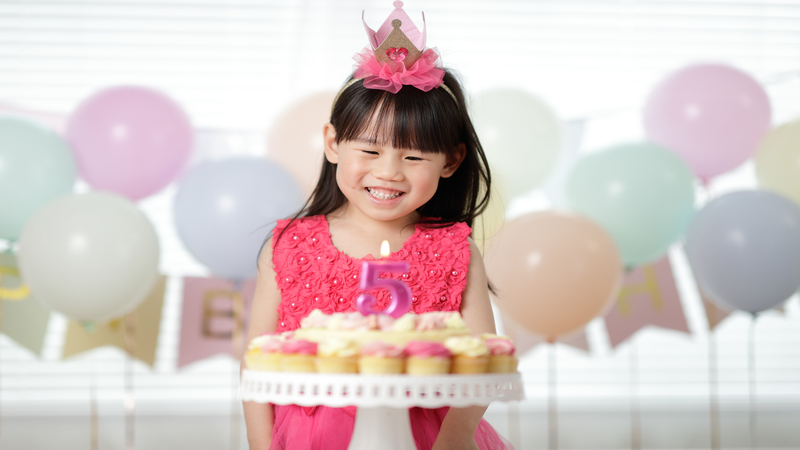 Thiệp sinh nhật với lời chúc ấm áp dành cho bé gái
