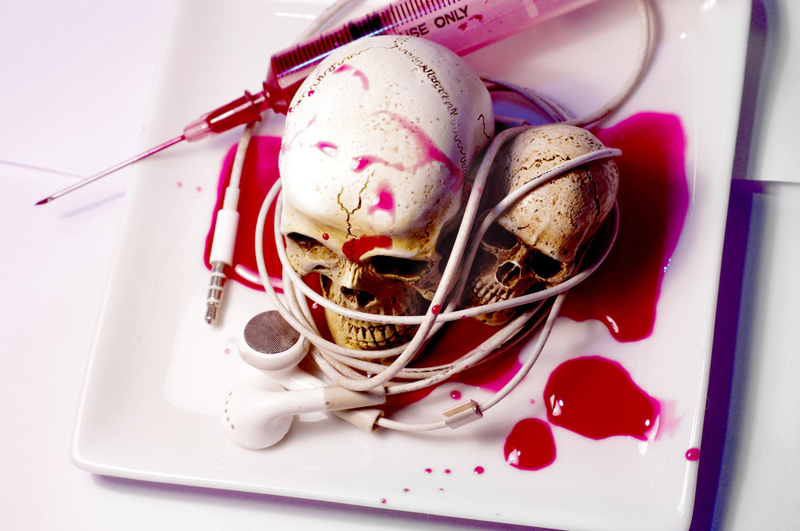 quà tặng Halloween độc đáo bánh kem bộ não