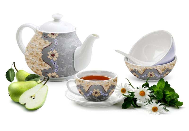 Bộ ấm trà Jasmine dùng làm quà tặng doanh nhân nữ