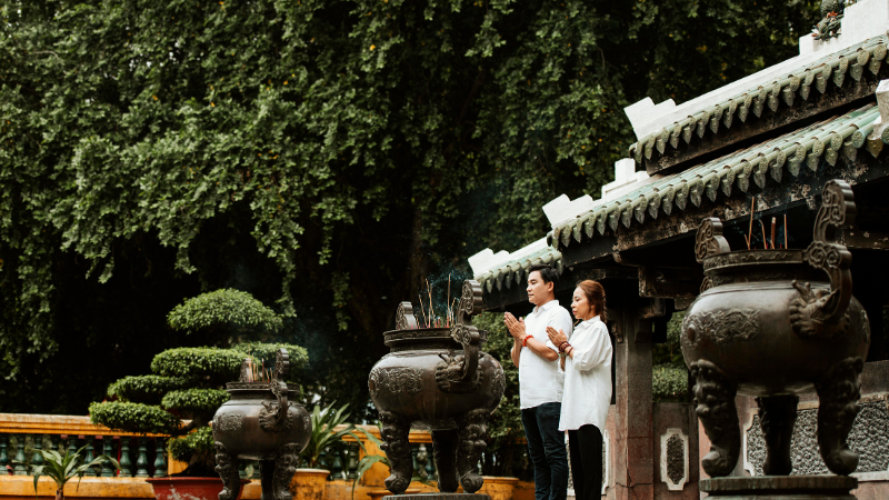 Cùng đi chùa cầu an