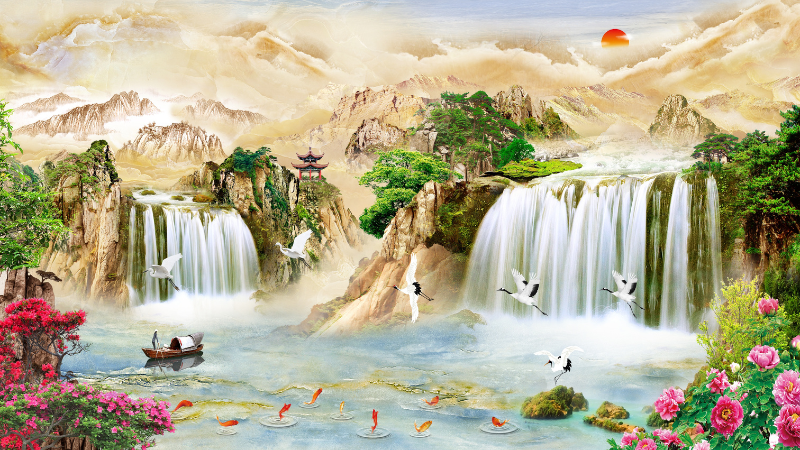 Tranh Tùng Hạc diên