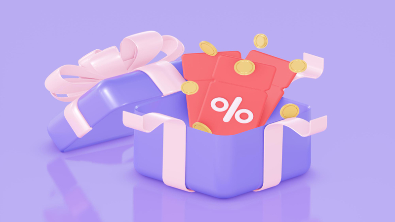 Voucher quà tặng đổi nhiều thương hiệu cho khách mời đám cưới