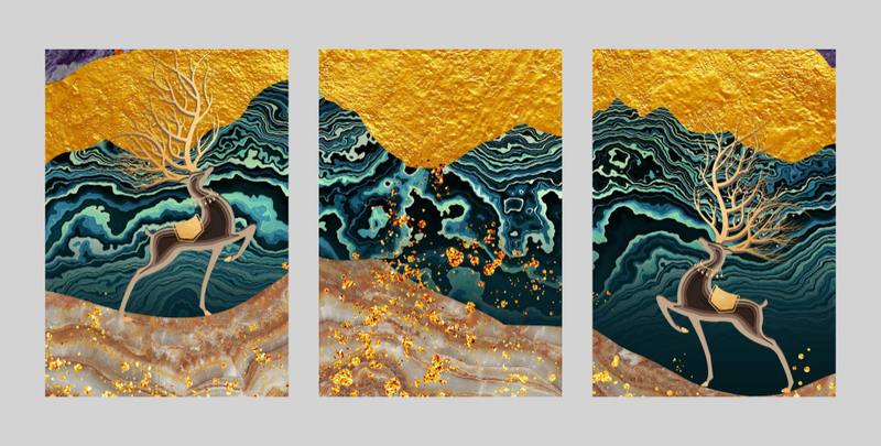 Tranh nghệ thuật làm quà tặng sếp nam lên chức, gợi ý quà tặng sếp thăng chức và quà tặng sếp khi lên chức trang trọng.