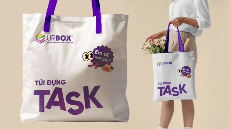 Túi tote vui nhộn tặng đồng nghiệp
