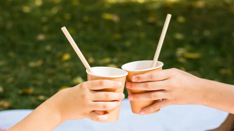 Ly giấy công nghệ xanh quà tặng thân thiện môi trường