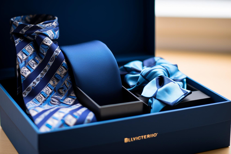 Alt: Quà Valentine tặng chồng bằng cà vạt thể hiện sự quan tâm tinh tế