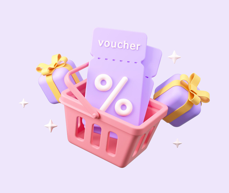 Voucher mua sắm - quà tặng linh hoạt ngày 20/10