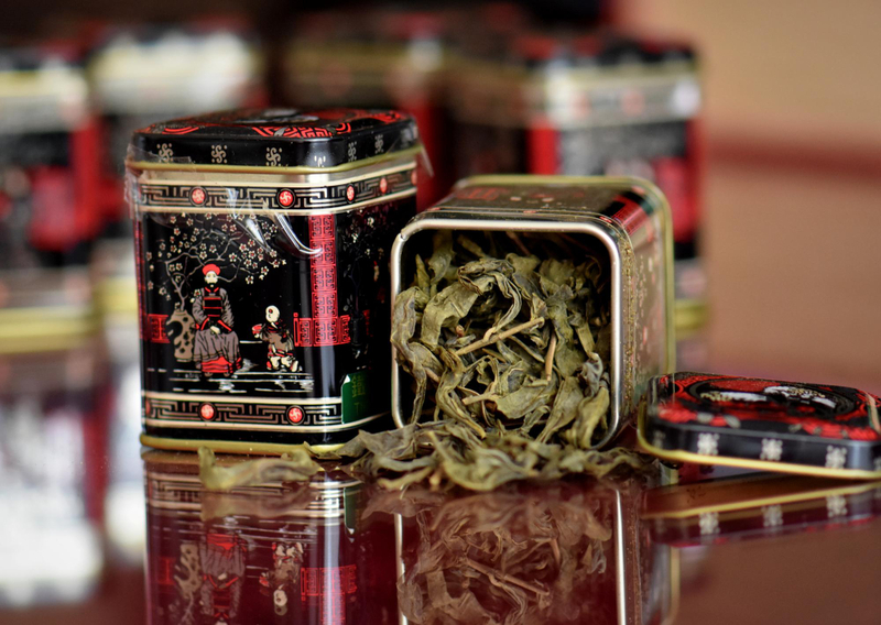 Alt: Trà thượng hạng dùng làm quà Tết cho bố mẹ chồng.