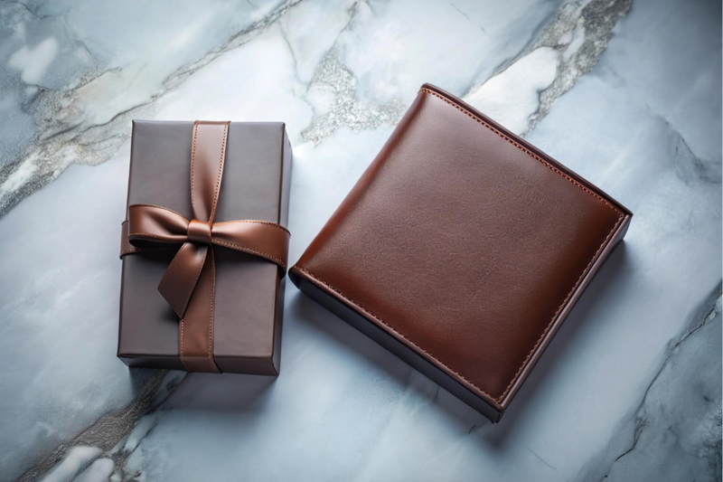 Alt: Ví nam lựa chọn truyền thống trong các quà tặng Valentine cho nam