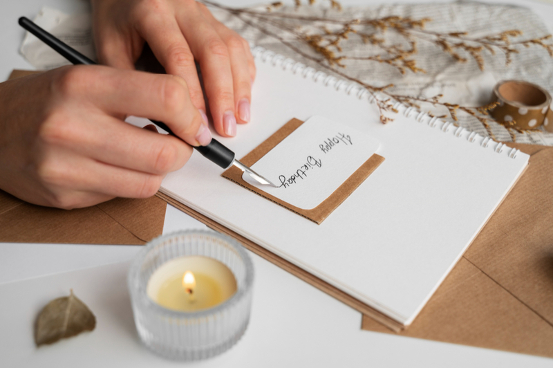 Alt: Thư tay Valentine món quà tinh thần cho nam