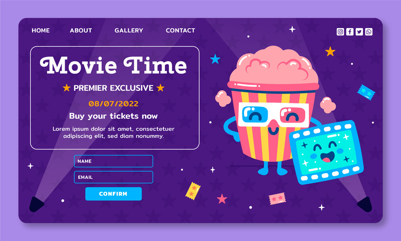 Alt: Vé xem phim Valentine trải nghiệm trong quà tặng Valentine cho nam