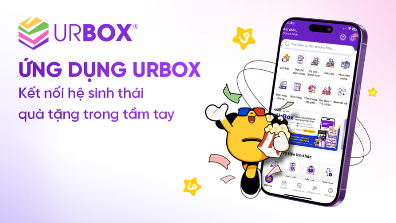 Giao diện săn voucher nghỉ dưỡng trên ứng dụng UrBox