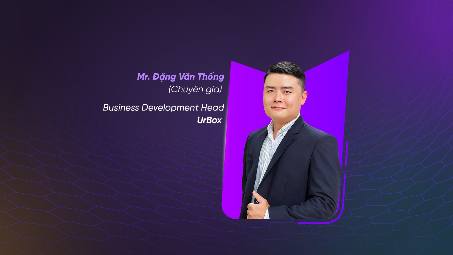 Mr. Đặng Văn Thống - Chuyên gia Seminar 27/9