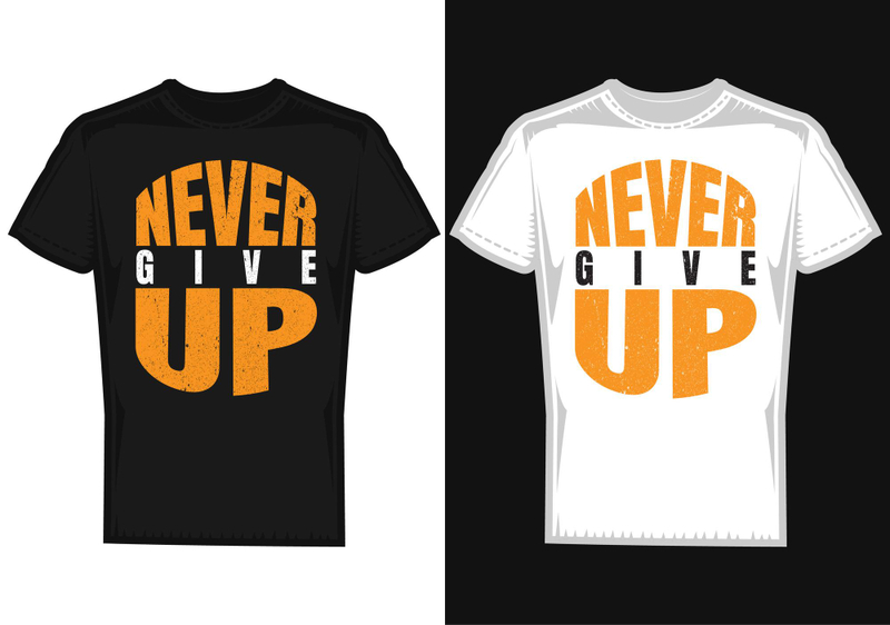 Áo phông in slogan