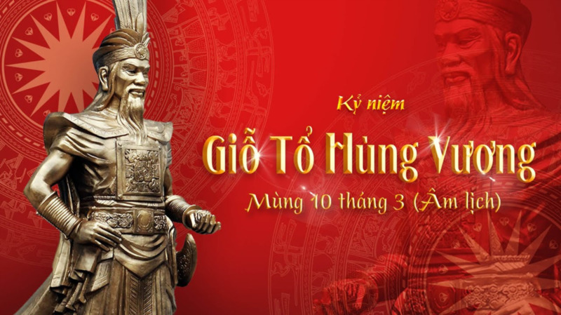 Alt: Ngày Giỗ Tổ Hùng Vương là một trong các ngày lễ lớn trong tháng 4 mang ý nghĩa truyền thống.