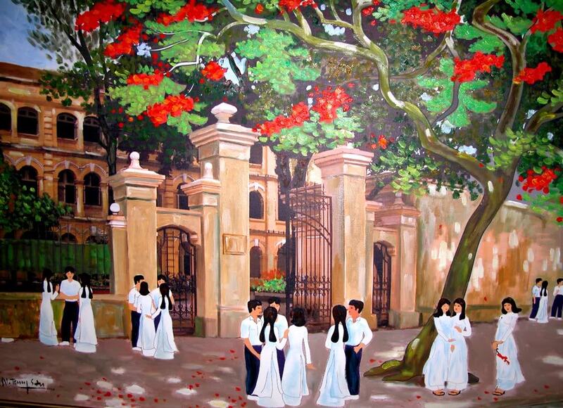 Alt: Bài thơ 20/11 Kỷ niệm mái trường đầy xúc cảm.