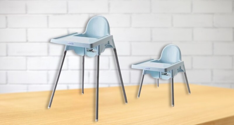 Alt: Ghế tập ăn cho bé gái làm quà sinh nhật