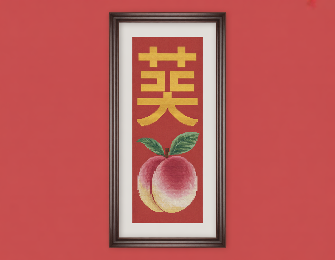 Tranh đào tiên trường thọ