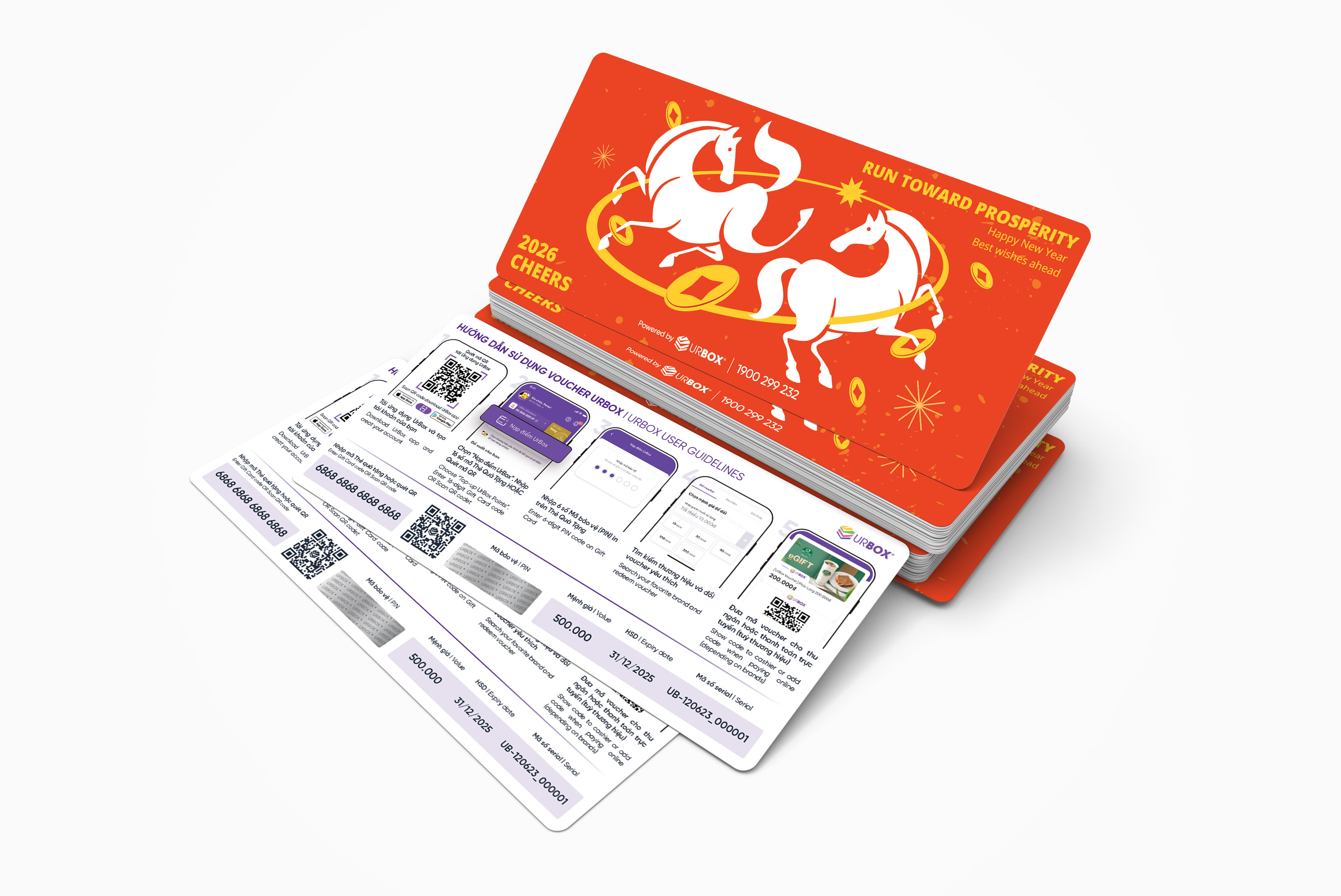 Alt: Voucher quà Tết hiện đại dành tặng bố mẹ chồng.