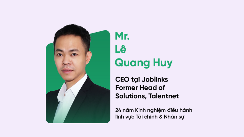 Mr Lê Quang Huy, diễn giả webinar 15/7