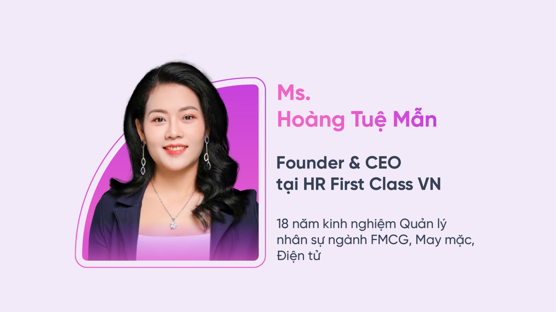 Diễn giả Hoàng Tuệ Mẫn webinar ngày 23/9