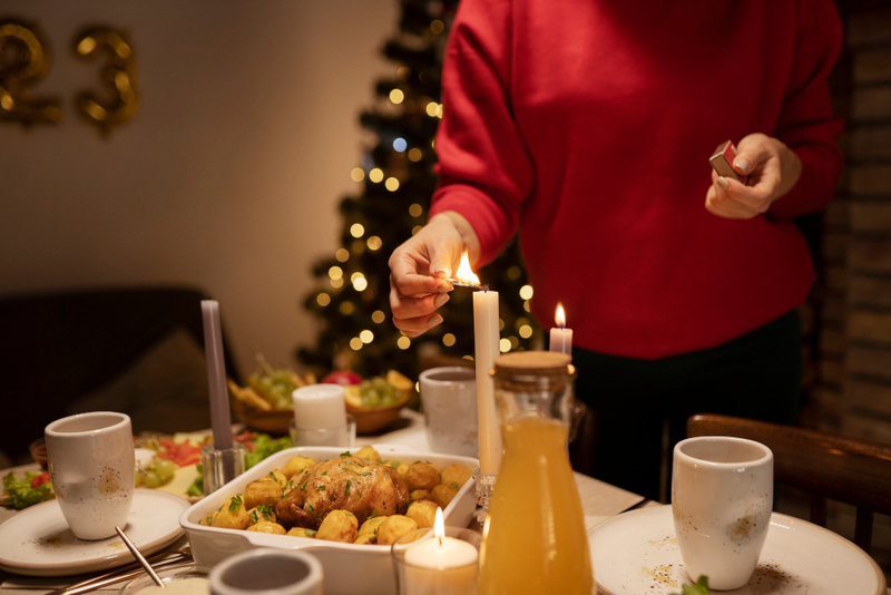 Bữa tối gia đình dịp Giáng sinh